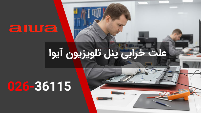 علت خرابی پنل تلویزیون آیوا