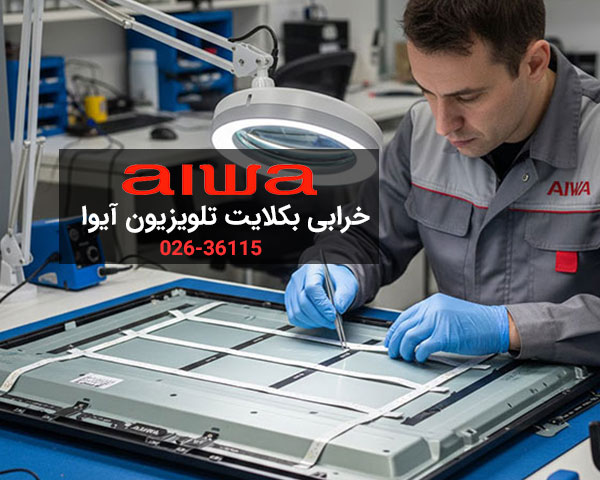 خرابی بک لایت تلویزیون آیوا